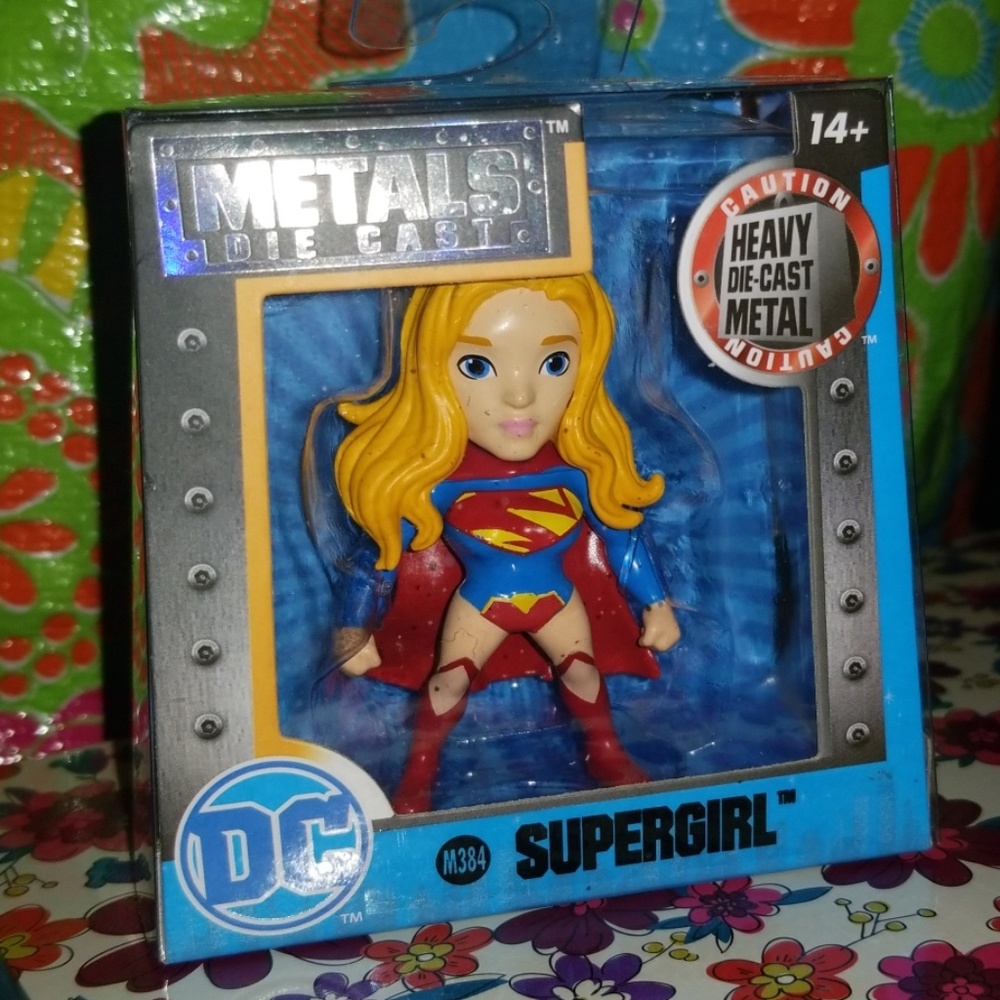 super girl metal diecast DC